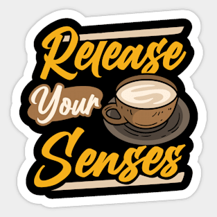 Release Your Senses Sticker